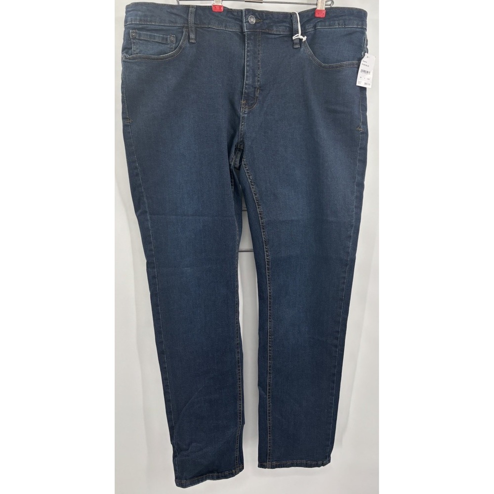 IZOD Men's SportFlex Comfort Stretch Straight Fit Denim Jeans 38x32 New